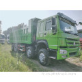 Camion à benne basculante d&#39;occasion Howo 8 * 4